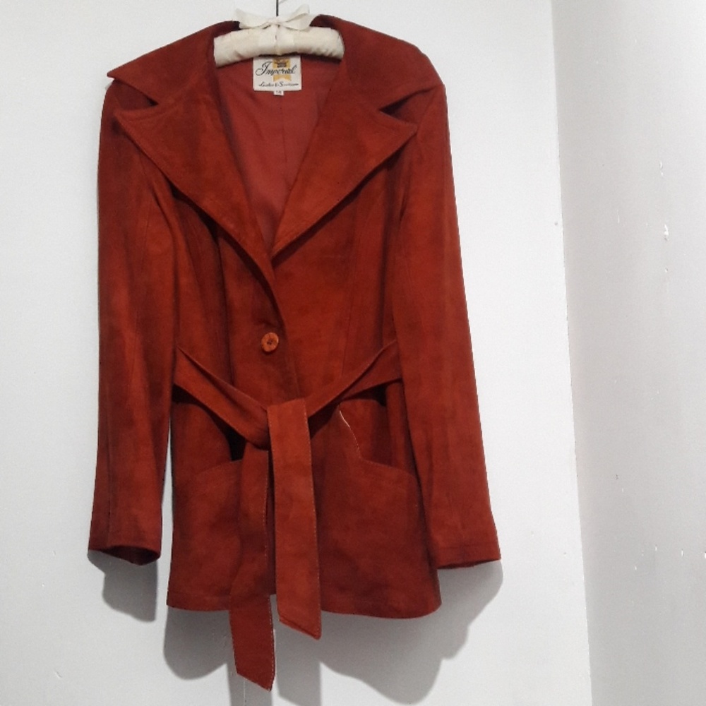 IMPERIAL LEATHER & SPORTSWEAR Burnt Orange Jacket